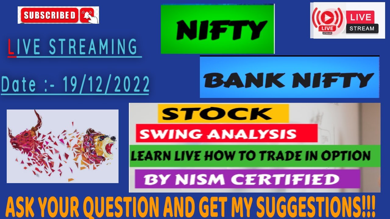 LIVE 19 & BTST DEC NIFTY BANK NIFTY OPTION TRADING BANK NIFTY LIVE ...
