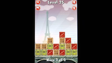 Move the box level 25 Paris Solution Walktrough