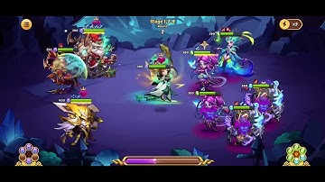 Idle Heroes - Clearing Chapter 1 in Void Campaign with SFX Main
