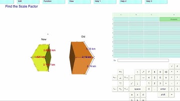 Level 1: Finding The K Factor Given The Dimensions Of Two Solids