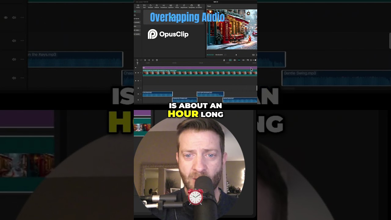 Capcut Перекрывающееся аудио 