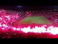 Un stade algrien craque 10000 fumignes simultanment