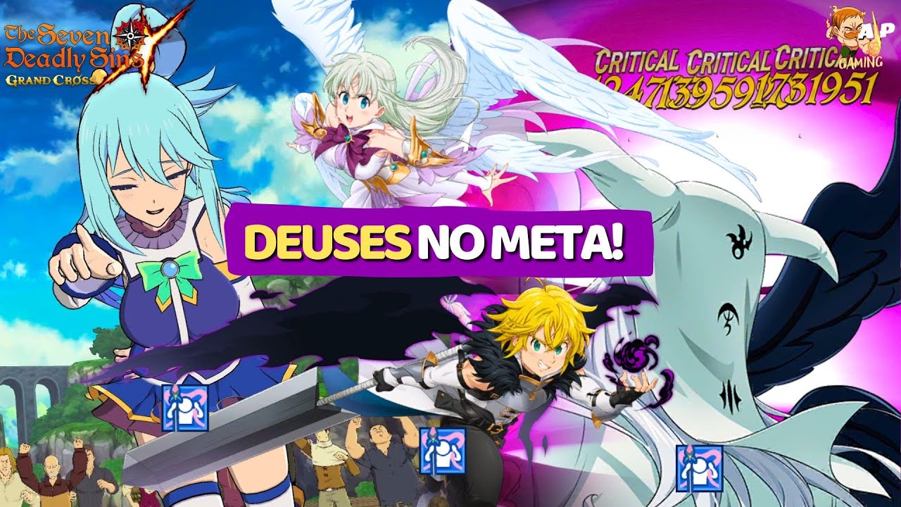 AQUA RESSUSCITOU OS DEUSES NO PVP?! DEUSES DESTRUINDO TUDO NO PVP ELITE!  - The Seven Deadly Sins