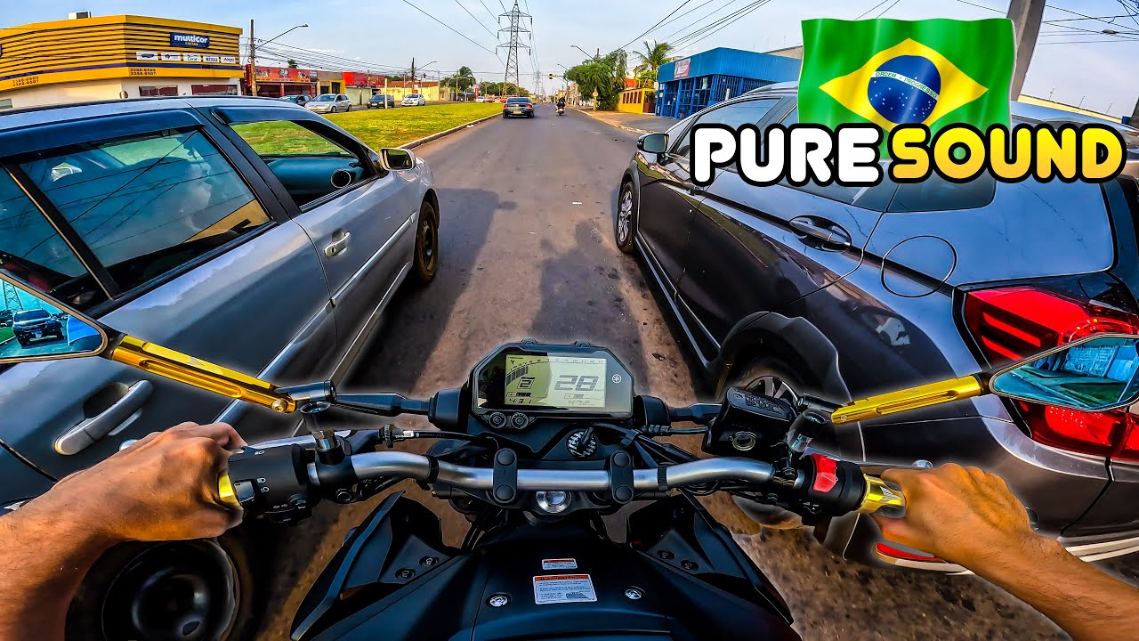 MT03 2023 | PURE SOUND NA CIDADE MT-03 ESCAPAMENTO ARASHI FULL! | BRASIL 🇧🇷  | GOPRO 11 4K