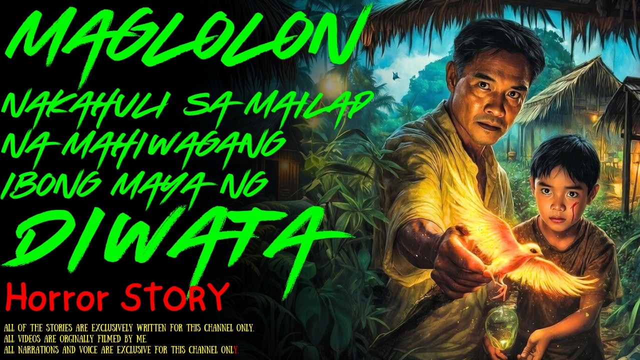 MAGLOLONG NAKAHULI SA MAILAP NA MAHIWAGANG IBONG MAYA NG DIWATA | Kwentong Aswang | True Story