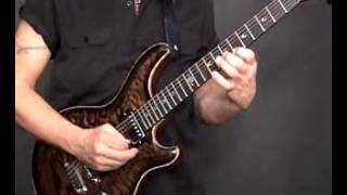 Micheal Angelo Batio Lesson: Sweep Picking [Fig 11] - Slow