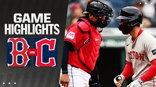 Red Sox vs. Guardians Game Highlights (4\/24\/24) | MLB Highlights