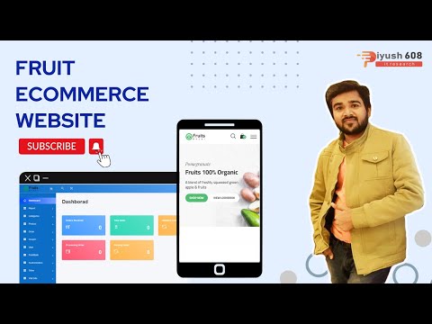 Download Free Fruit Ecommerce Website with Source code