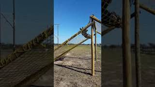 HOW TO GRIND! A Frame cargo net  - The Grind Obstacle Course Race - Cape Town
