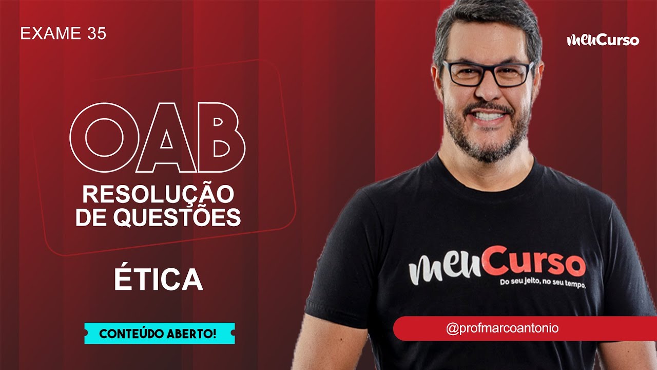 Resolução de Questões OAB 35 | Ética