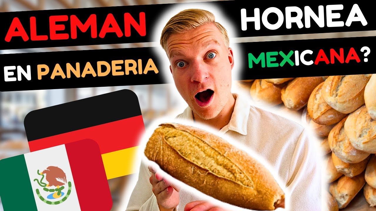 🇲🇽🥖ASÍ hacen LOS BOLILLOS de GUADALAJARA 🧑‍🍳 | 🇩🇪 ALEMAN en una PANADERIA MEXICANA |ALEMAN en MEXICO