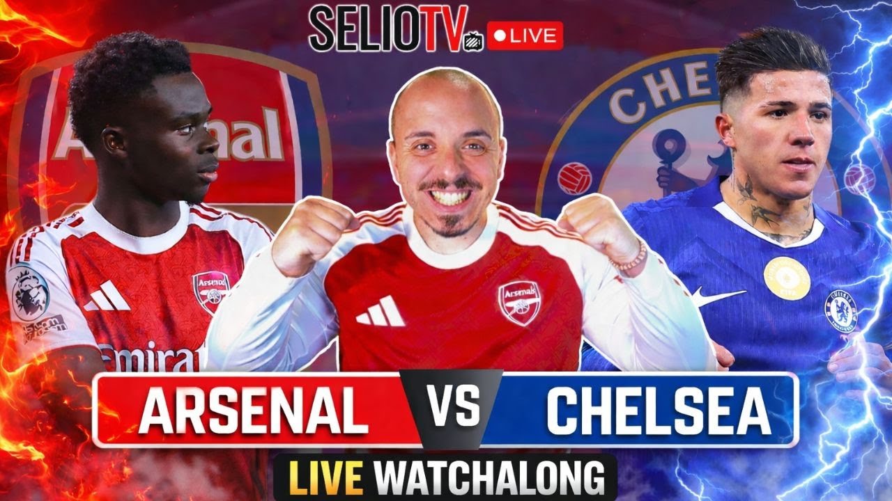 ARSENAL vs CHELSEA LIVE Watchalong & Reaction | League Cup Semi-Final | SelioTV