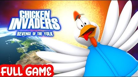 Chicken Invaders 3 - Revenge of The Yolk Full Game Gameplay Playthrough [No Commentary]