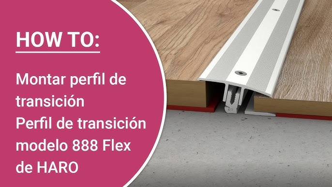 Tapajuntas Suelo Tira De Transición Del Piso En Madera A Baldosa, Reductor  De Umbrales De Puertas Para Pisos De Vinilo / Pisos De Madera, Resistente