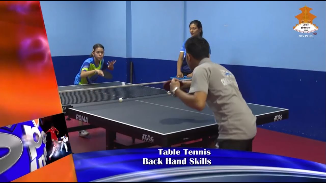 Table Tennis - Back Hand Skills | SPORTS INFO | NTV PLUS 2082-08-19