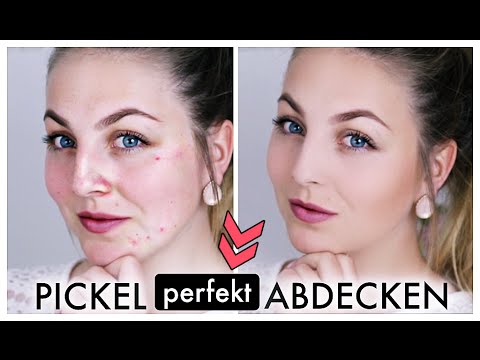 Pickel Abdecken Perfekte Haut Mit Drogerieprodukten Tutorial Youtube