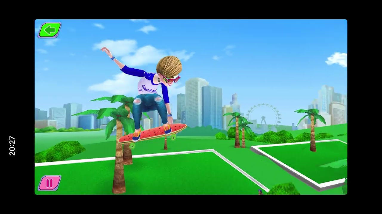 City Skater Rule the Skate Park