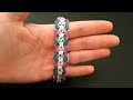 My New Reversible "Symbolic" Rainbow Loom Bracelet/How To Tutorial