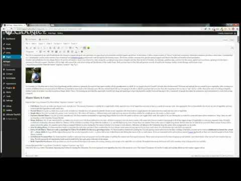 Editing Content in the Collapse-o-matic Plugin