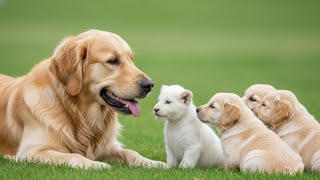 Download Lagu Mother Dog raised a white lion cub with her puppies, months later, something shocking happened MP3