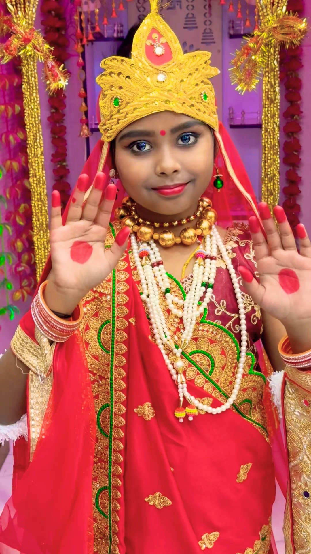 माता रानी आई थी ? Jai Mata di ?? #family #maa #avanishkumarverma