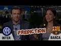 Match predictions inter Milan vs Barcelona.