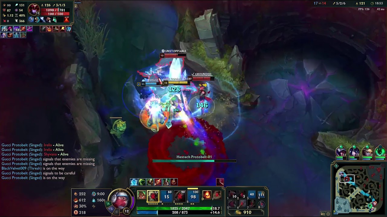 Gucci Protobelt - Platinum Singed Montage