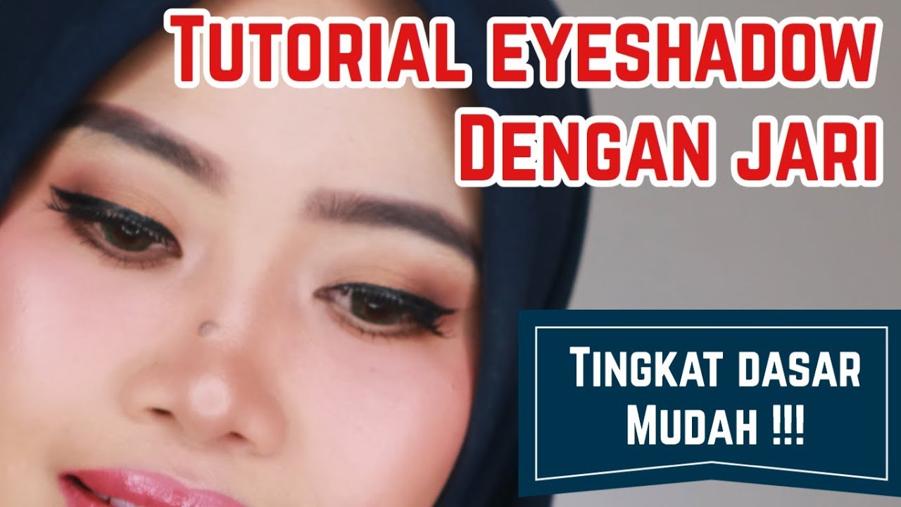 TUTORIAL EYESHADOW DENGAN JARI | SAWITRI MURWANI