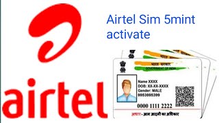 How To Activate Airtel Sim 2 Min Me Daily Dose Channel Par