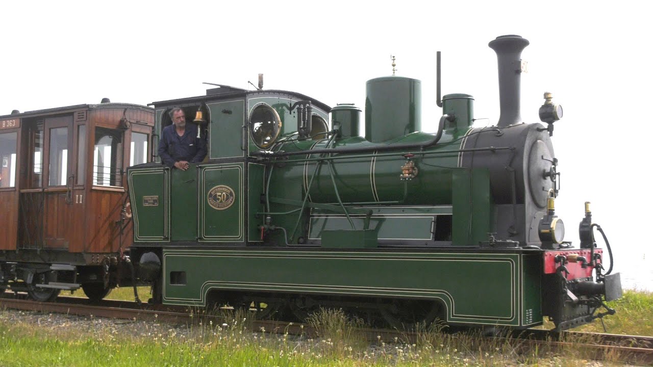 Schouwen-Duiveland, Zeeland Teil 14 - RTM Kleinbahnmuseum bei Ouddorp 1. Teil - historische Zugfahrt
