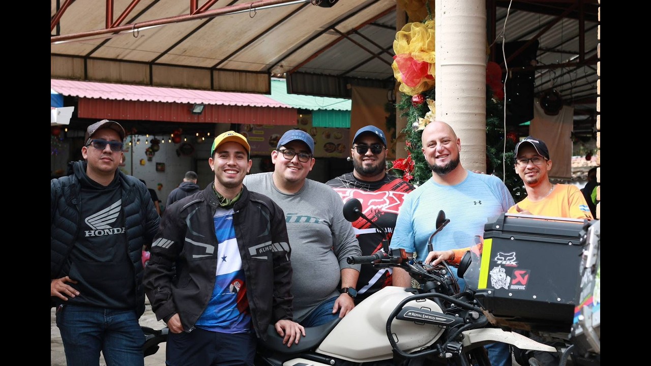 LA GUIA DEL MOTOVIAJERO POR HN EN MOTO HOY ENTREVISTANDO A LUIS RAMIREZ ALIAS UN GUANACO EN TEGUS