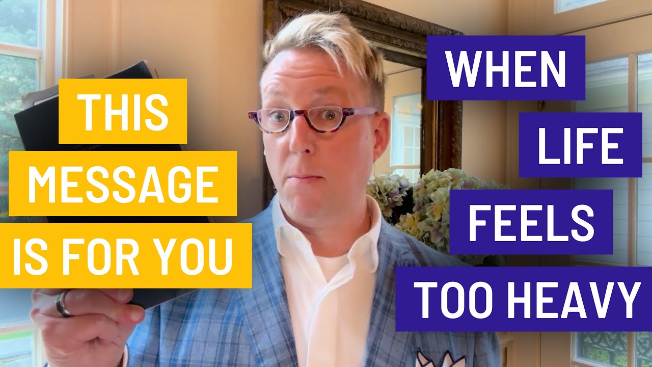 When Life Feels Heavy, This Bible Message Changes Everything - YouTube