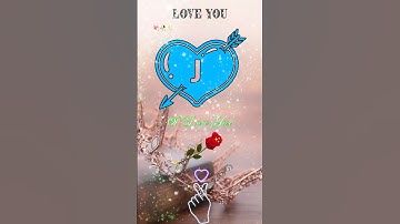 #J Letter Name Status💖||Name art Video😘||Whatsapp status💌 ||2023...#youtubeshorts #shorts #trending