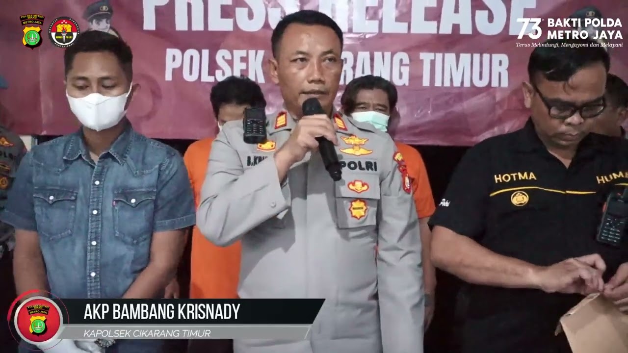 Rilis Ungkap Kasus Penipuan dan Penggelapan