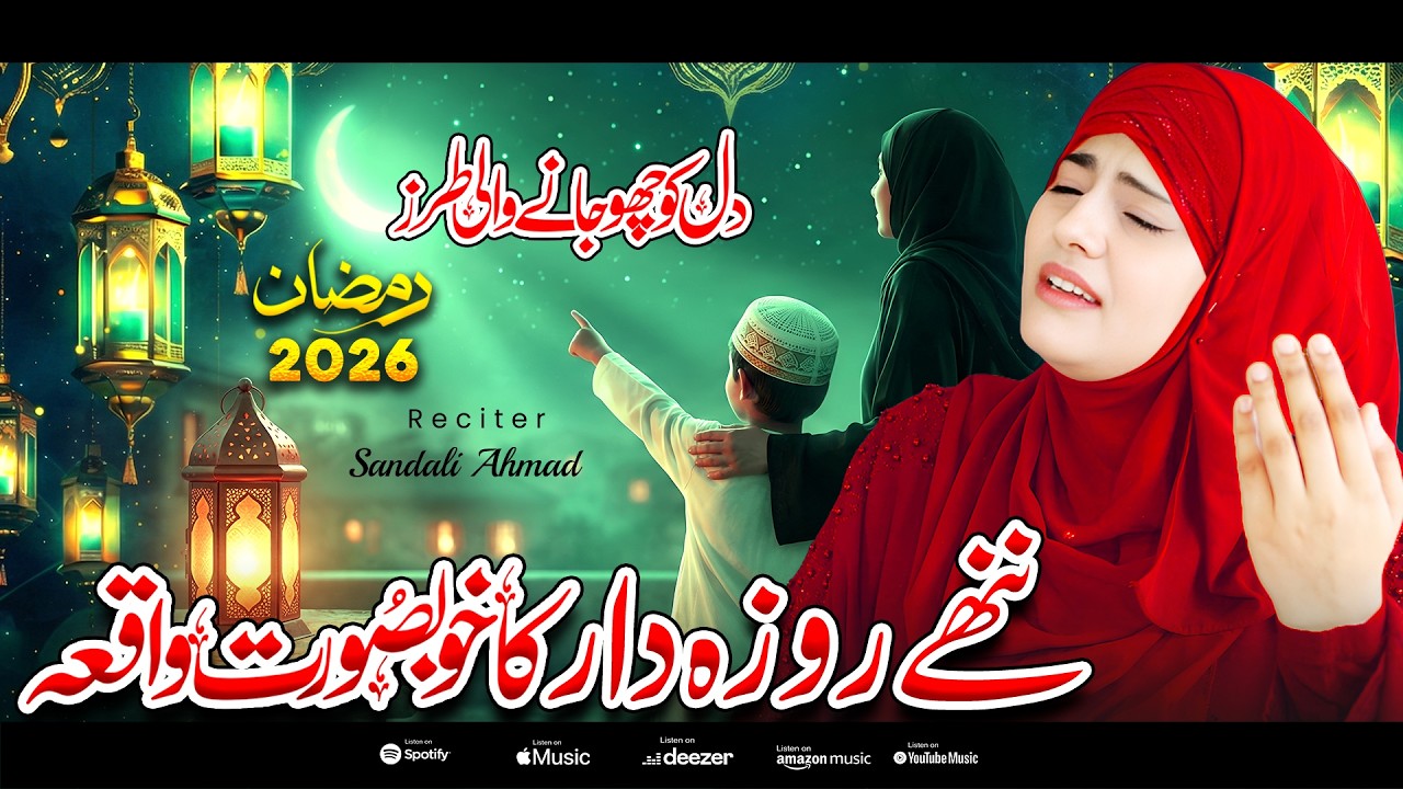 Ramzan Naat 2026 By Sandali Ahmad -Ramzan Nasheed ✨Ramzan Kalam✨Nane Rozdar Ka Waqya✨New Naat Sharif