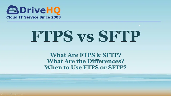 FTPS vs SFTP: What are FTPS and SFTP? What are their differences? Which one is better?