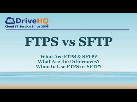 ვიდეო: არის FTPS უსაფრთხო?