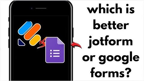 JotForm versus Google Forms: welke is de beste formulierbouwer in 2025? ✅