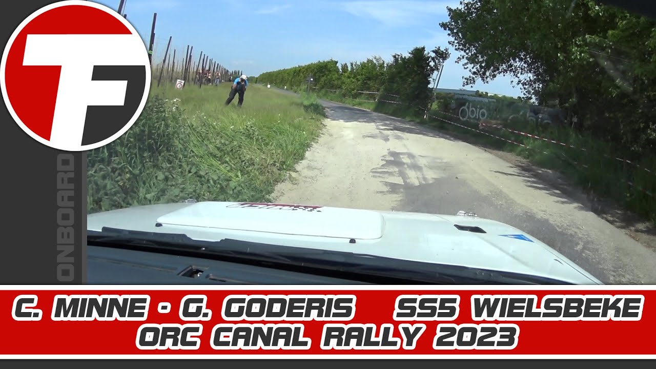 Onboard | C. Minne - G. Goderis | SS5 Wielsbeke | ORC Canal Rally 2023