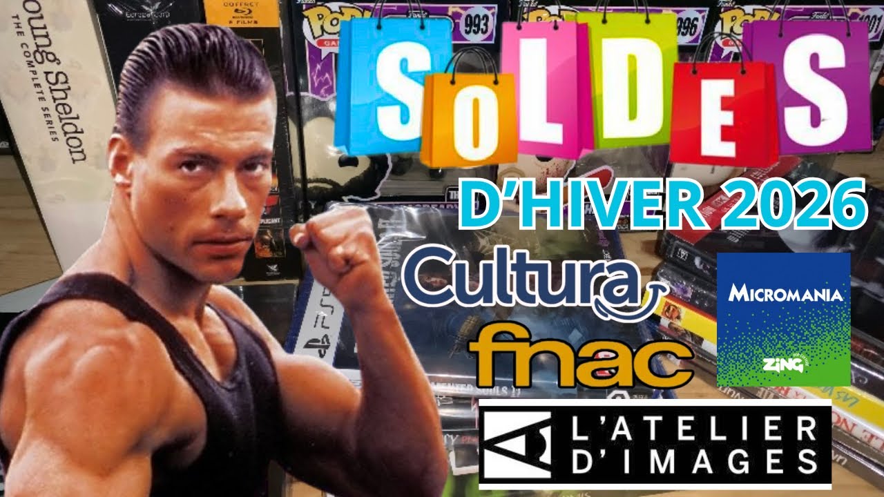 SOLDES D’HIVER 2026 🤩 MAXI ACHATS FILMS,JEUX VIDÉOS,FIGURINES À PETITS PRIX 😱 