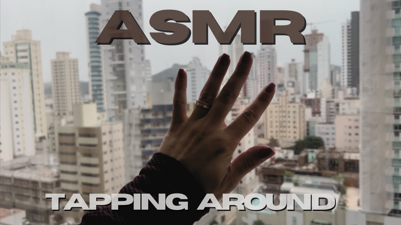 ASMR Tour pelo meu apartamento em Balneário Camboriú | Tapping around