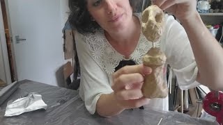 Make a Paper Rod Marionette Puppet PART 2: Making the Body
