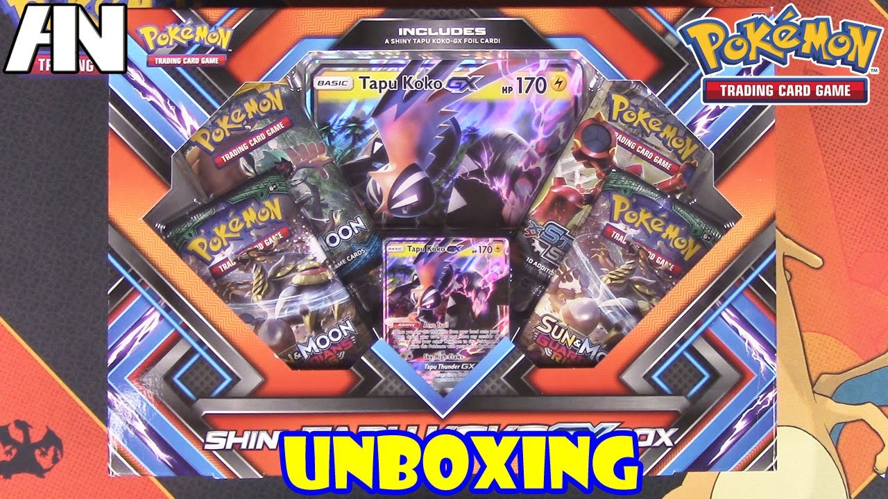 Pokémon TCG: Shiny Tapu Koko-GX Box