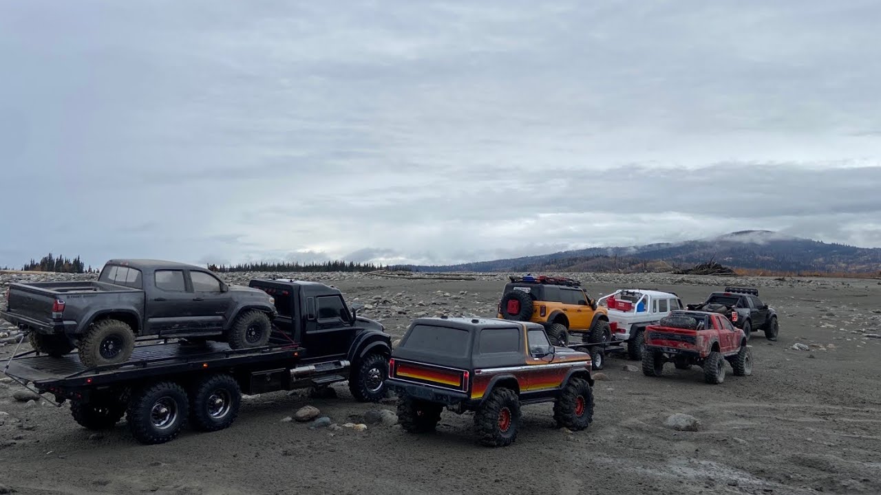 Group Scale RC Adventure on Alaska’s Tanana River 2022 - YouTube