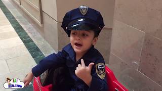  Trick-or-Treat  Halloween 2020 | How To Get The Most Halloween Candy Kid Tutorial PoliceCarToys