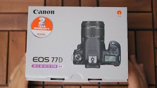 كاميرا محدش واخد باله منها Canon EOS 77D Unboxing