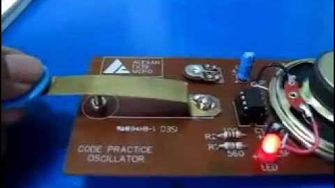 Morse Code Oscillator