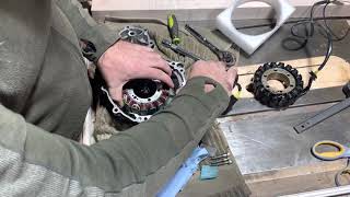 F800gs Stator checking and replacement.