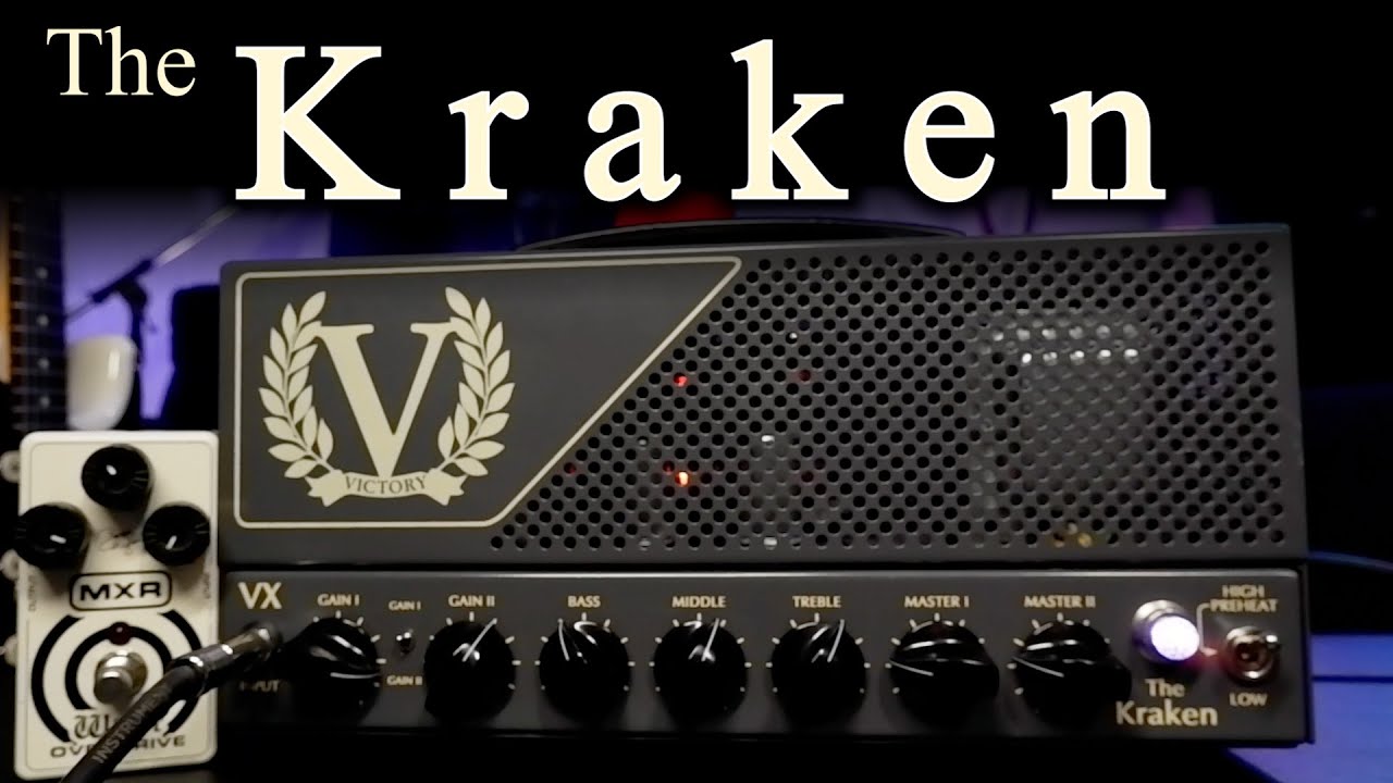 Victory The Kraken VX metal demo : Boost VS Gain I & II
