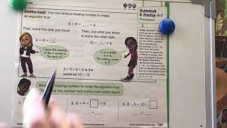 1st grade math homework 5-7